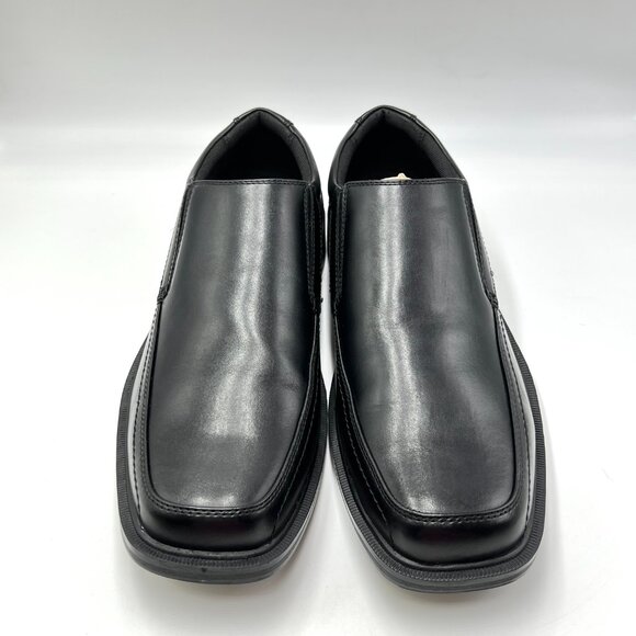 Dockers Mens Size 9.5‎ Black Faux Vegan Leather Slip On Loafers Dress Shoes main image 12
